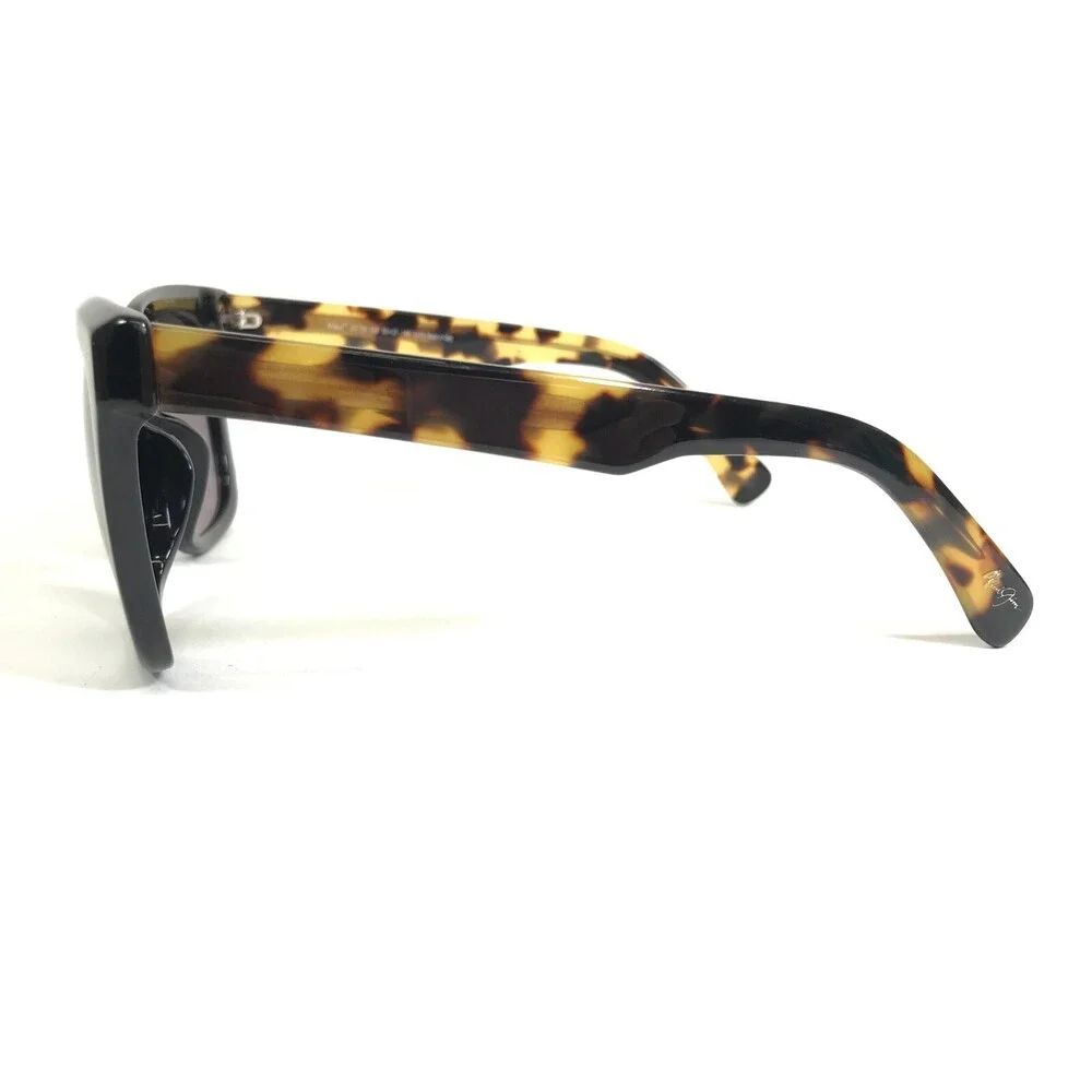 Maui Jim Sunglasses Heliconia MJ739-02B Black Tortoise with Neutral Gray Lenses